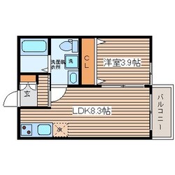 N-庚午北の物件間取画像